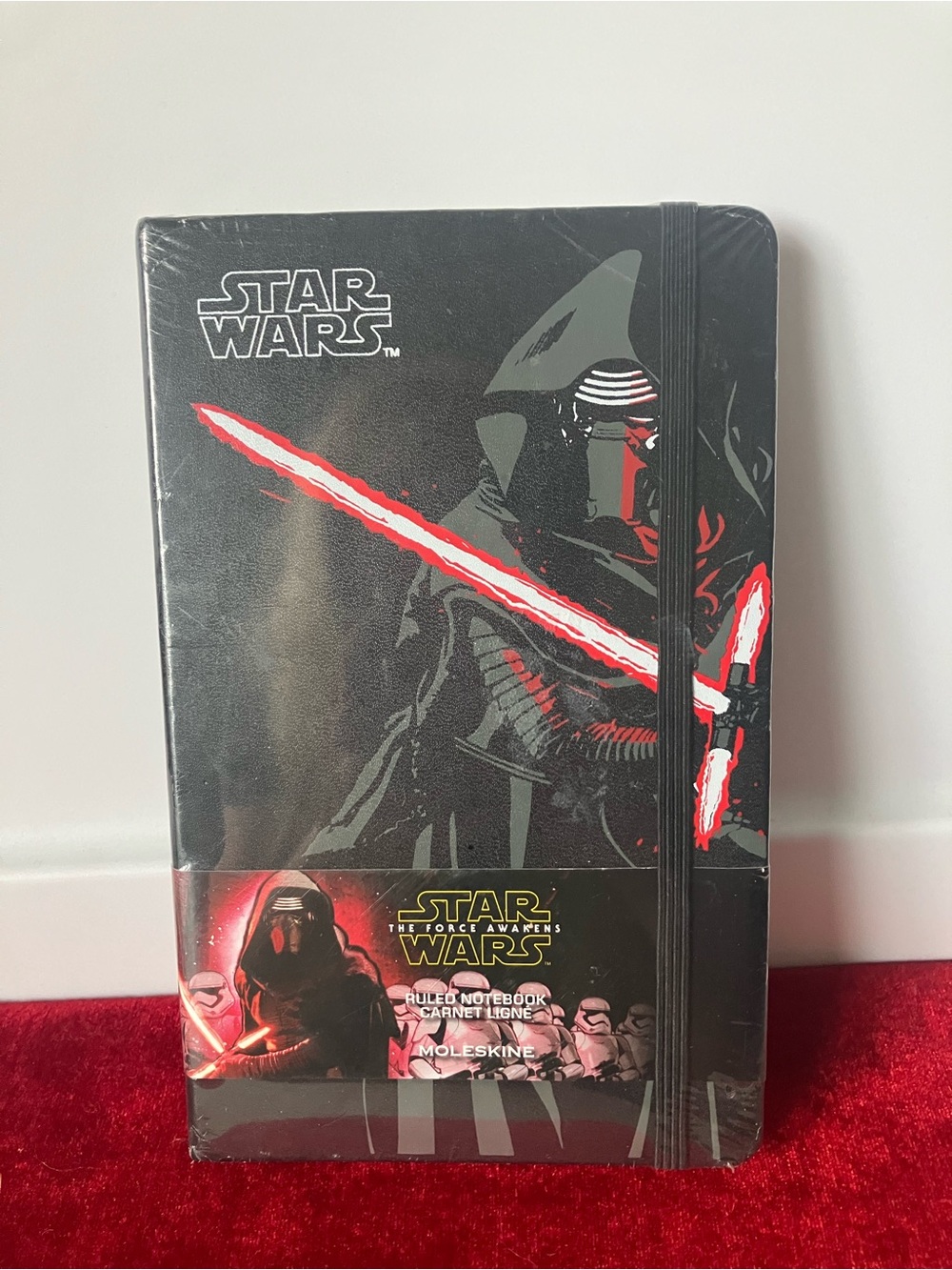 Moleskine Star Wars The Force Awakens Notebook Ruled Hardcover New Sealed.